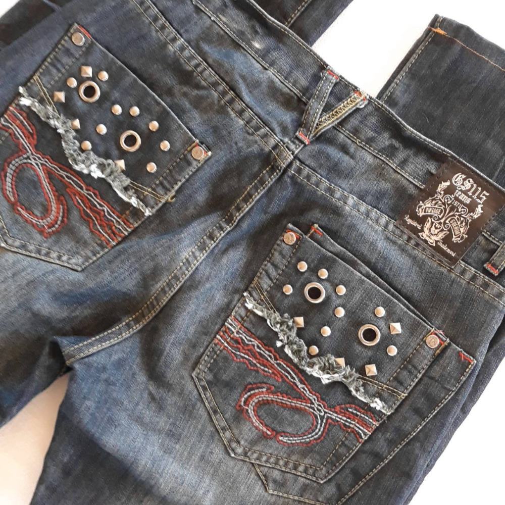 GS115 Vintage Relaxed Straight Jeans